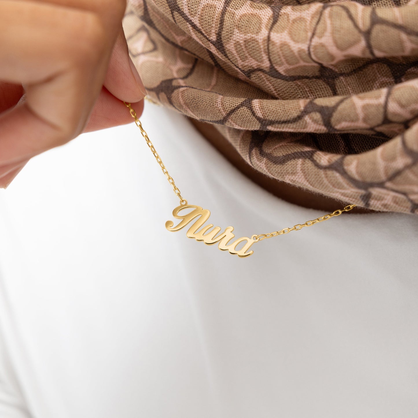 Collier avec nom personnalisé